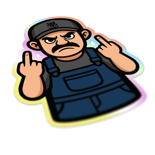 STICKER | ANGRY SCHRAUBER HOLO