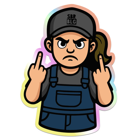 STICKER | ANGRY SCHRAUBERIN HOLO