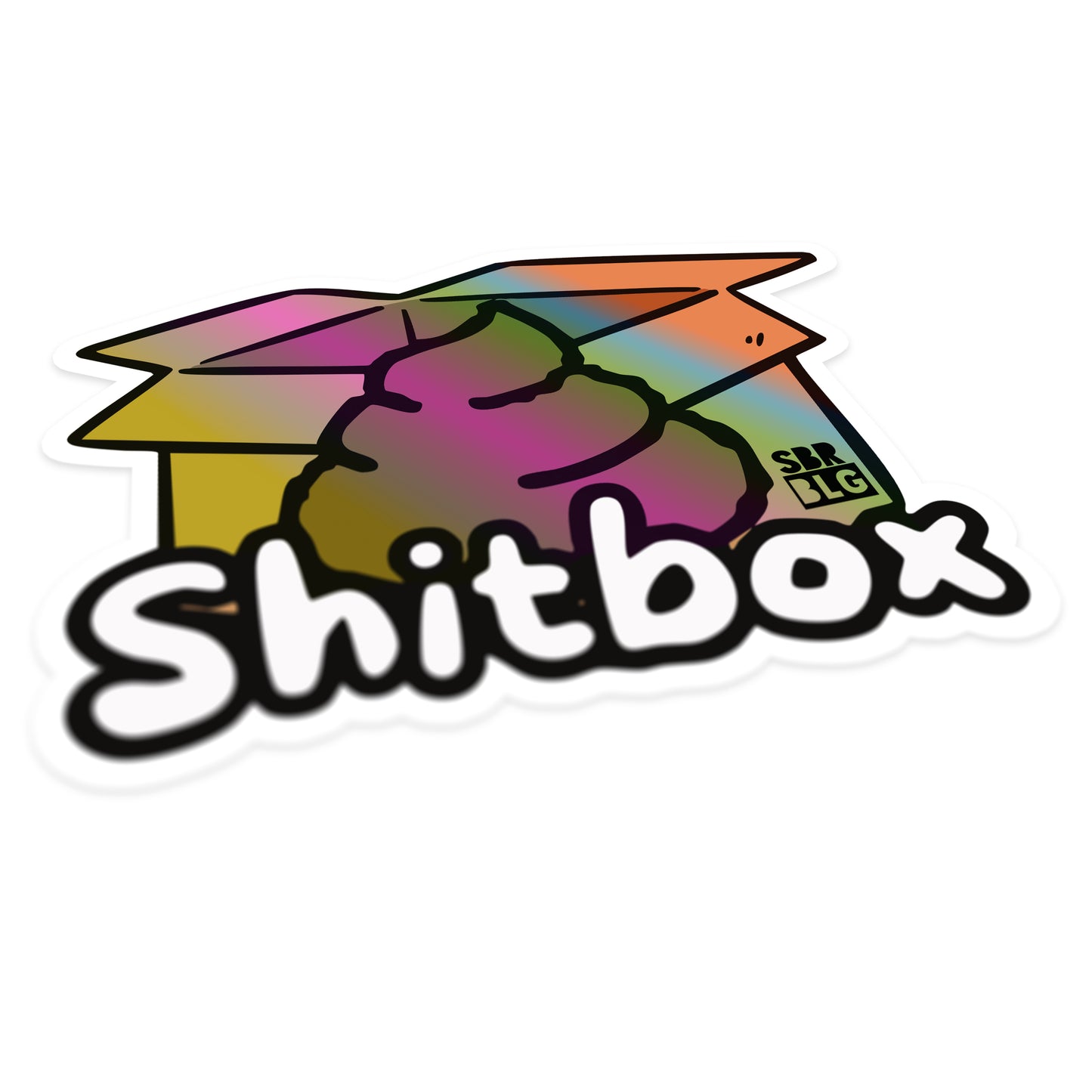 STICKER | SHITBOX HOLO