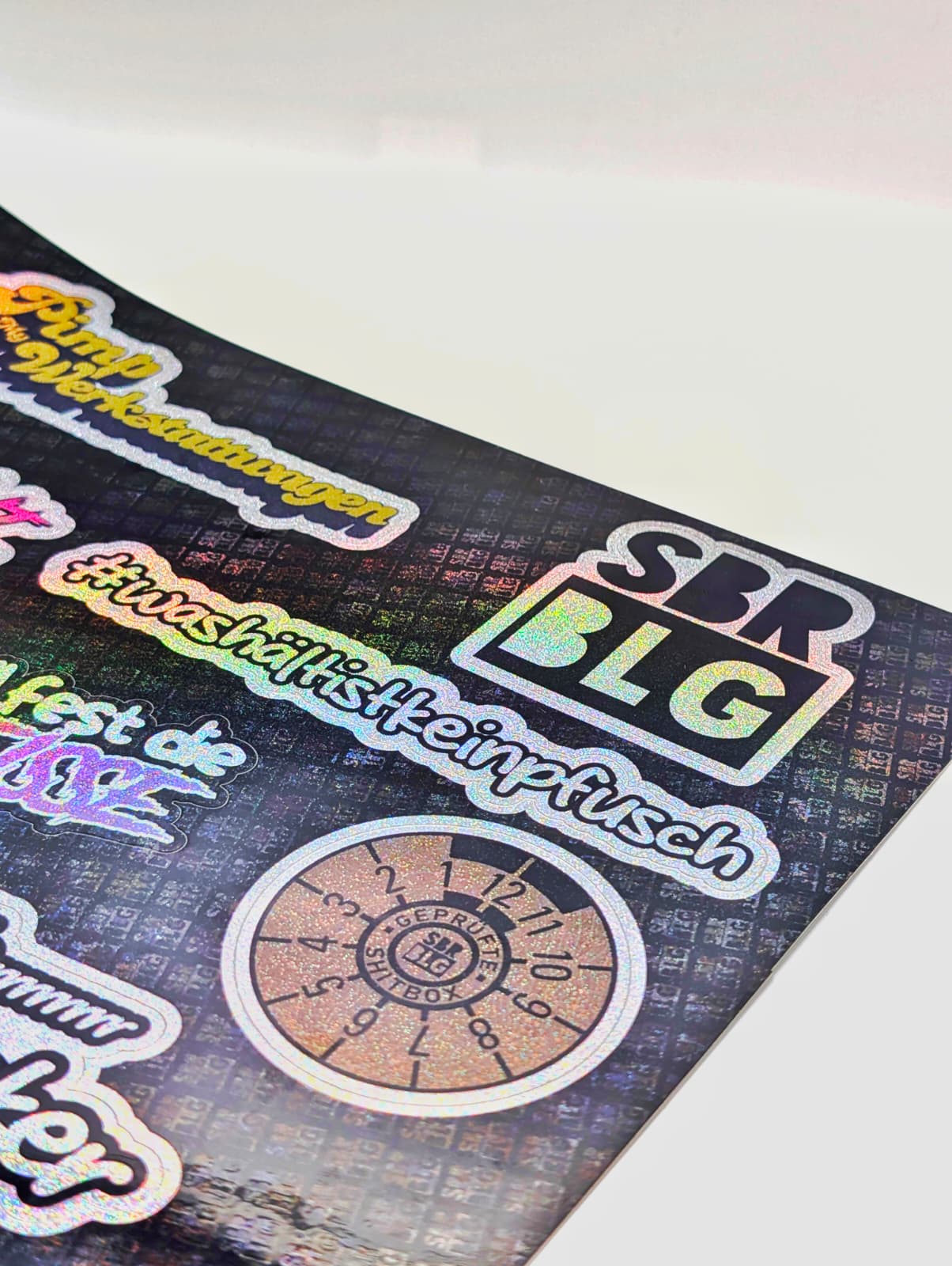 STICKERBOGEN | PIMP MY WERKSTATTWAGEN